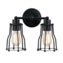 JONATHAN Y Lighting Evelyn 2 Light 13" Wide Bathroom Vanity Light Oil Rubbed Bronze